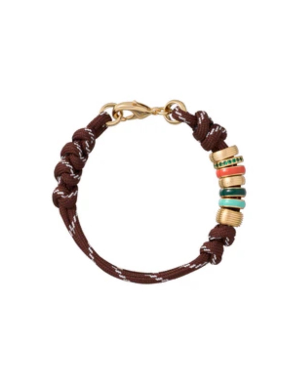 NWOT Roxanne Assoulin The Super Size Happy Cord
Bracelet Brown
